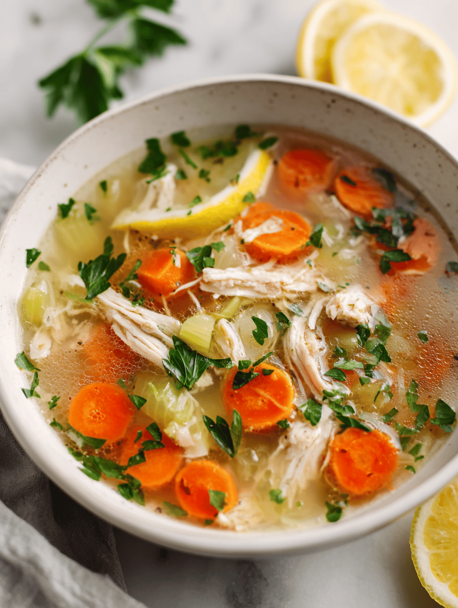 slow cooker chicken soup recipe
