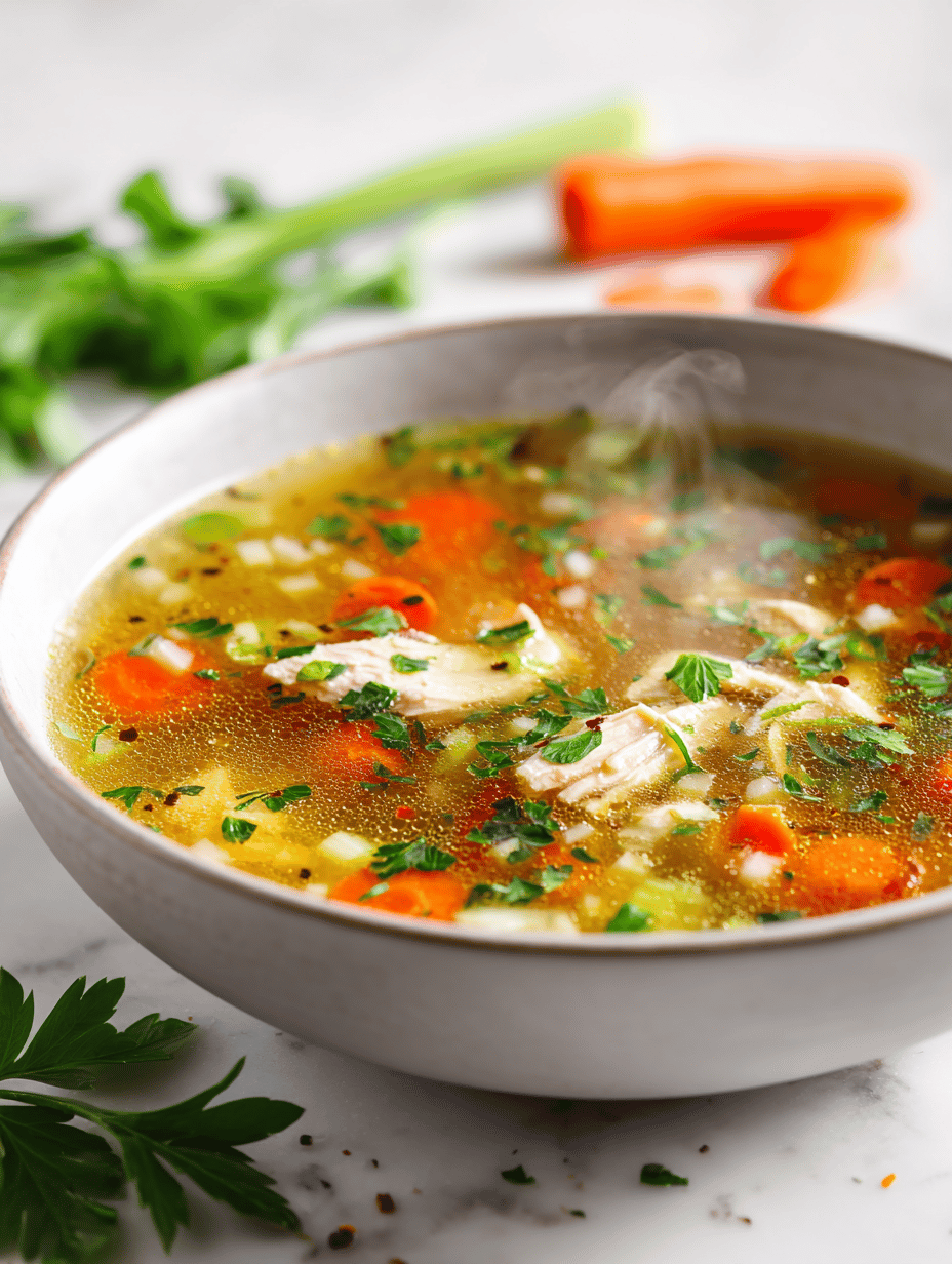 quick chicken soup recipe