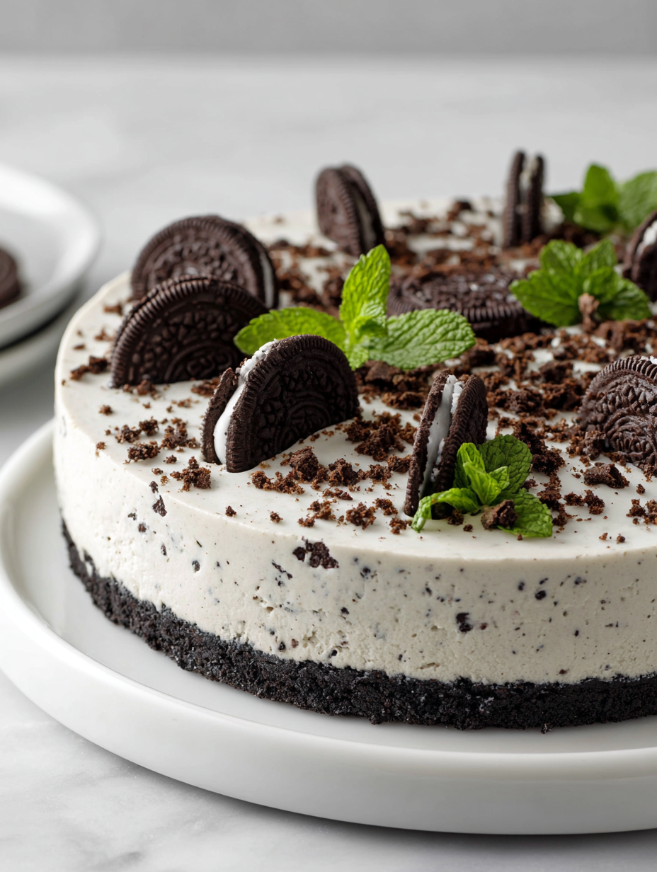 No Bake Oreo Cheesecake Recipe