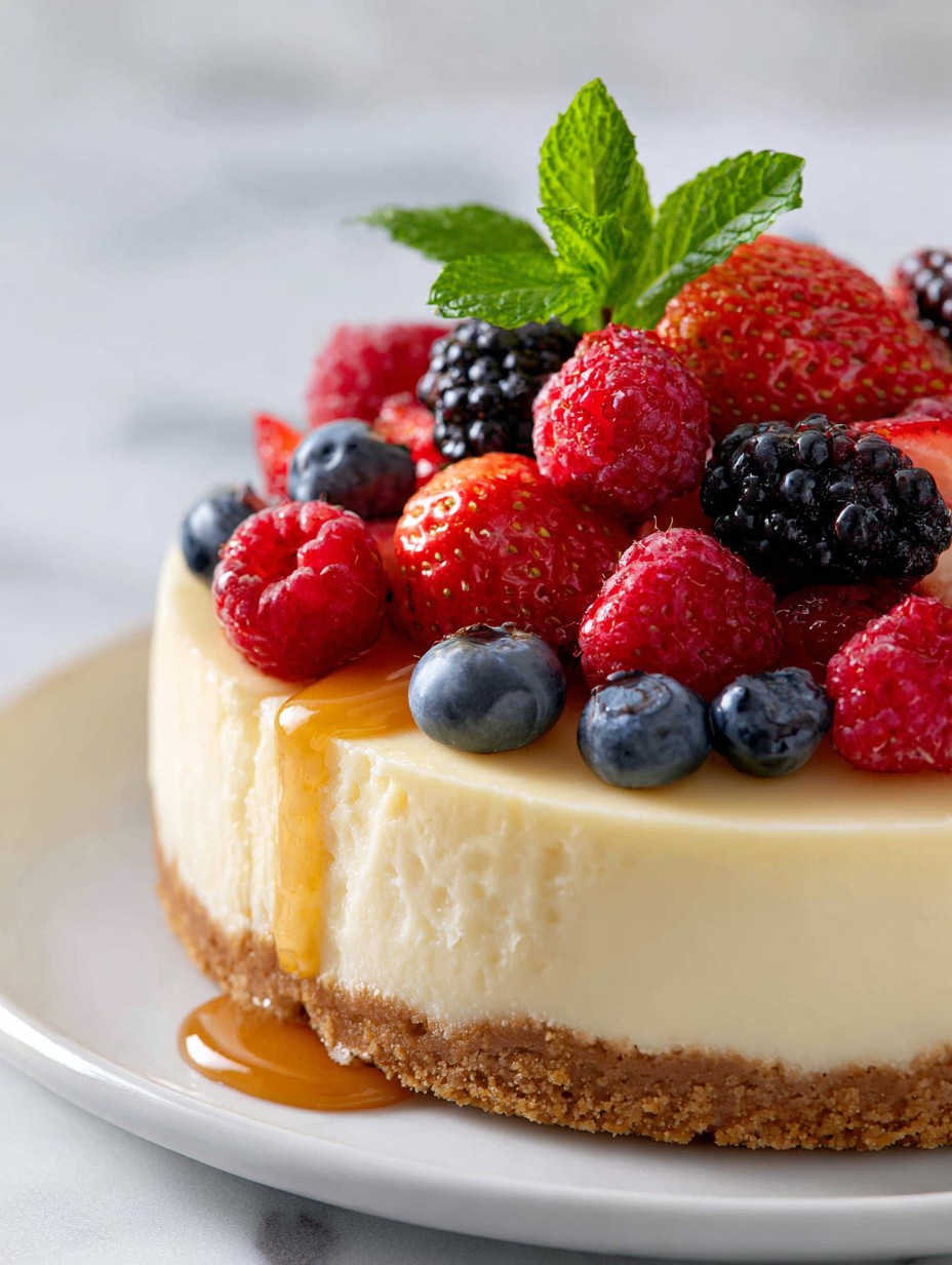 No Bake Ricotta Cheesecake Recipe