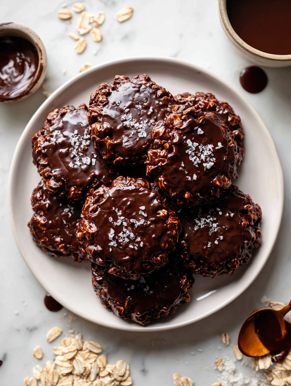 No Bake Chocolate Oat Cookies Recipe