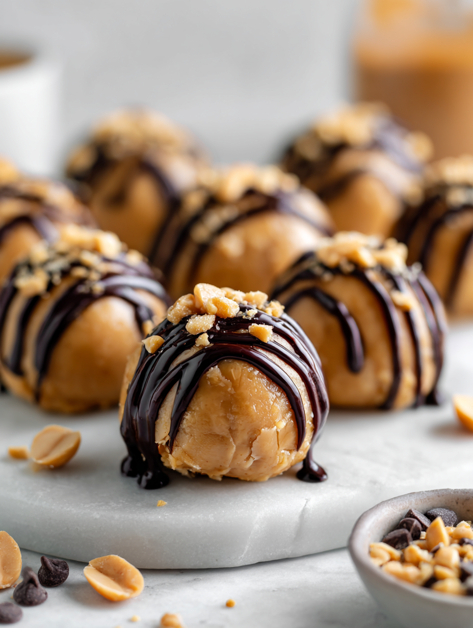 No Bake Peanut Butter Balls Recipe