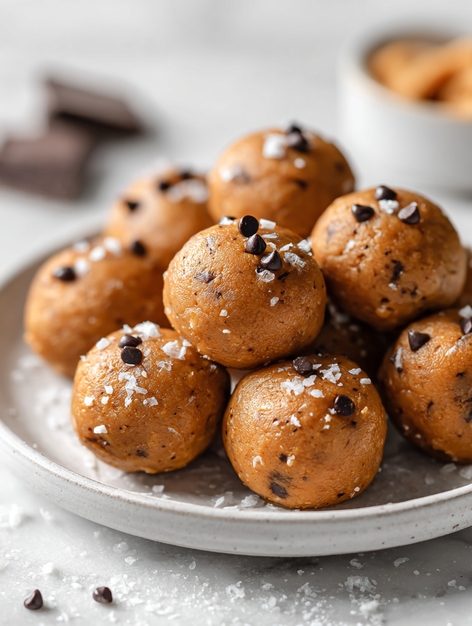 No Bake Cookie Dough Bites Recipe