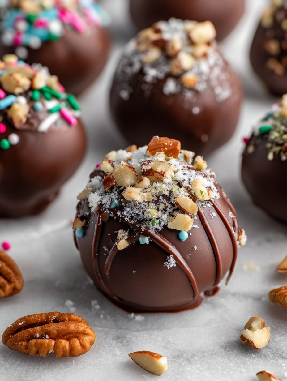 No Bake Chocolate Truffles Recipe