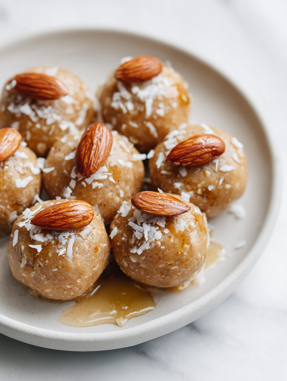 No Bake Almond Butter Bites Recipe