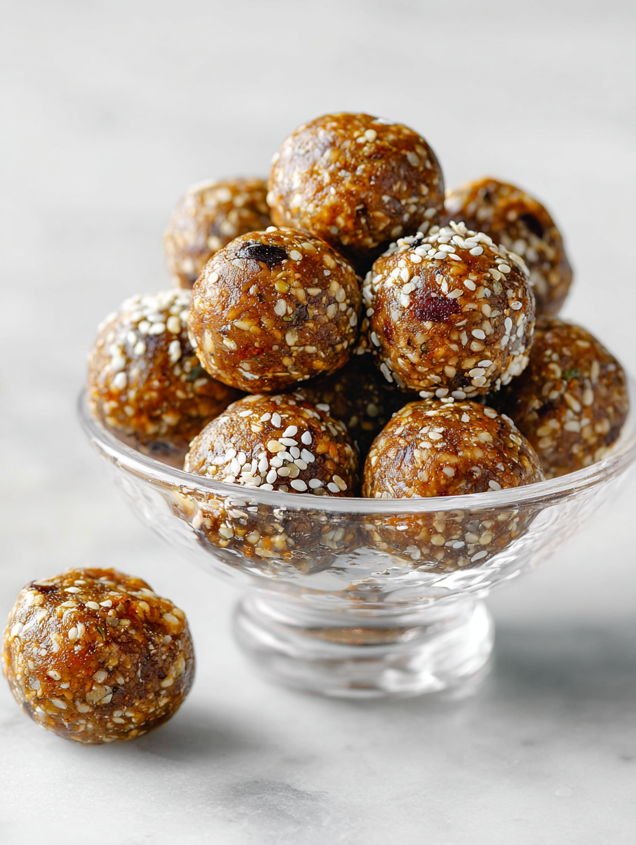 No Bake Seed Energy Bites Recipe