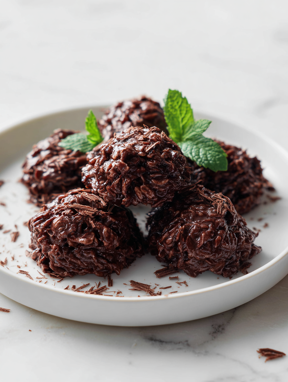 No Bake Chocolate Chewies Recipe