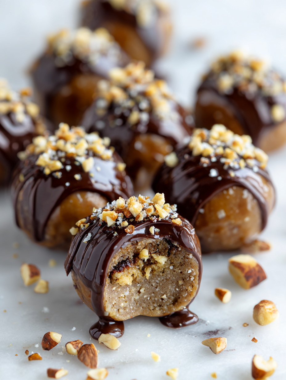 No Bake Hazelnut Bites Recipe