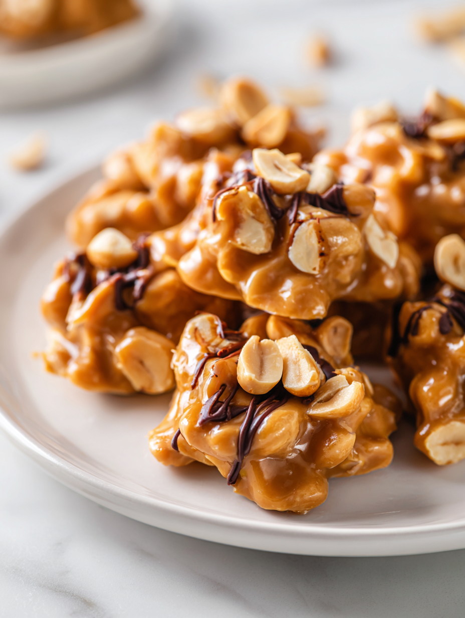 No Bake Peanut Clusters Recipe