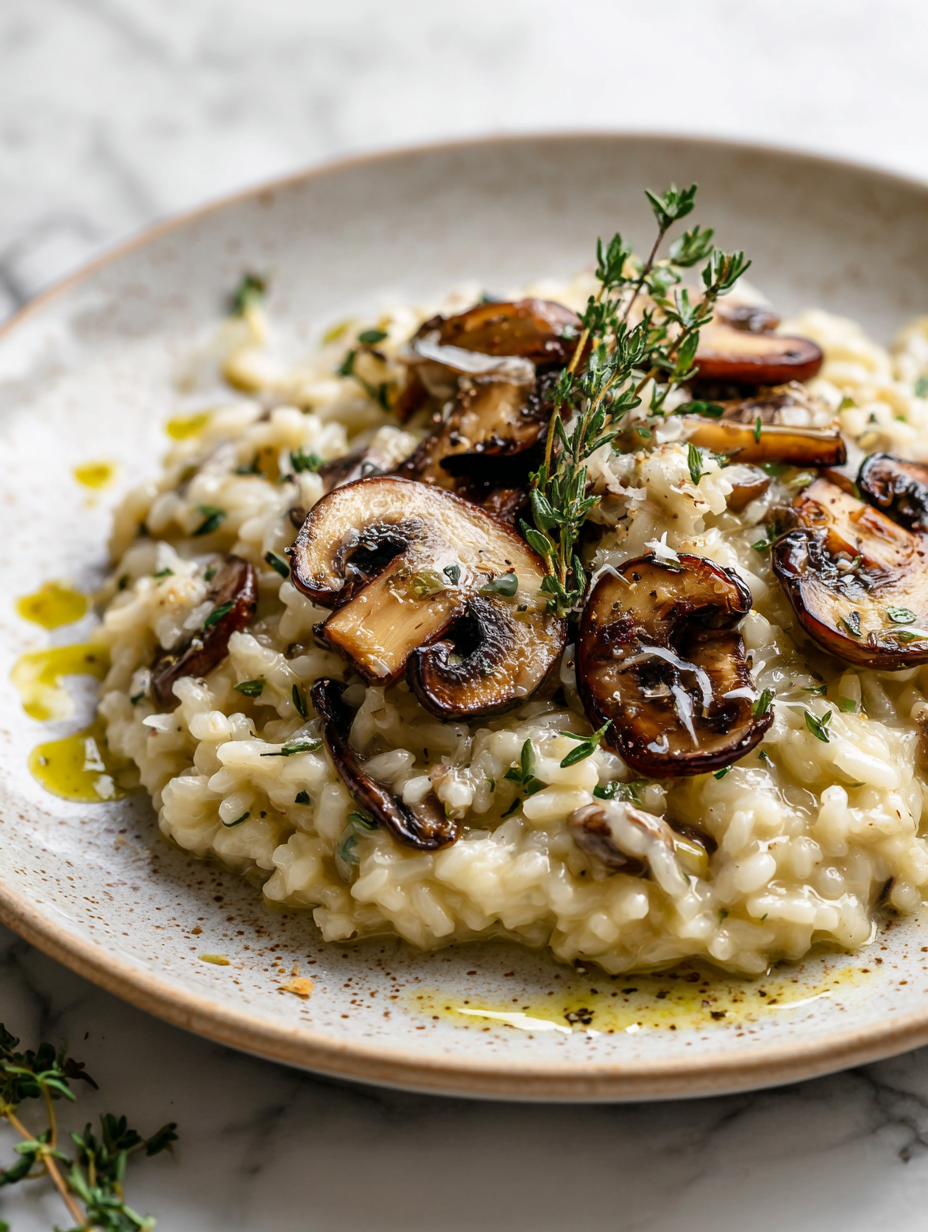 Mushroom Risotto Recipe