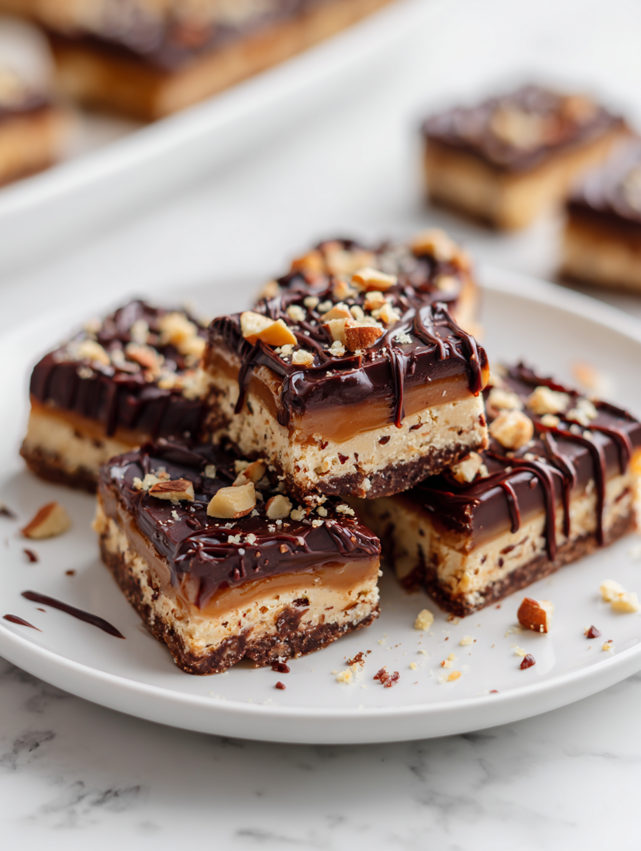 No Bake Chocolate Honey Bars Recipe